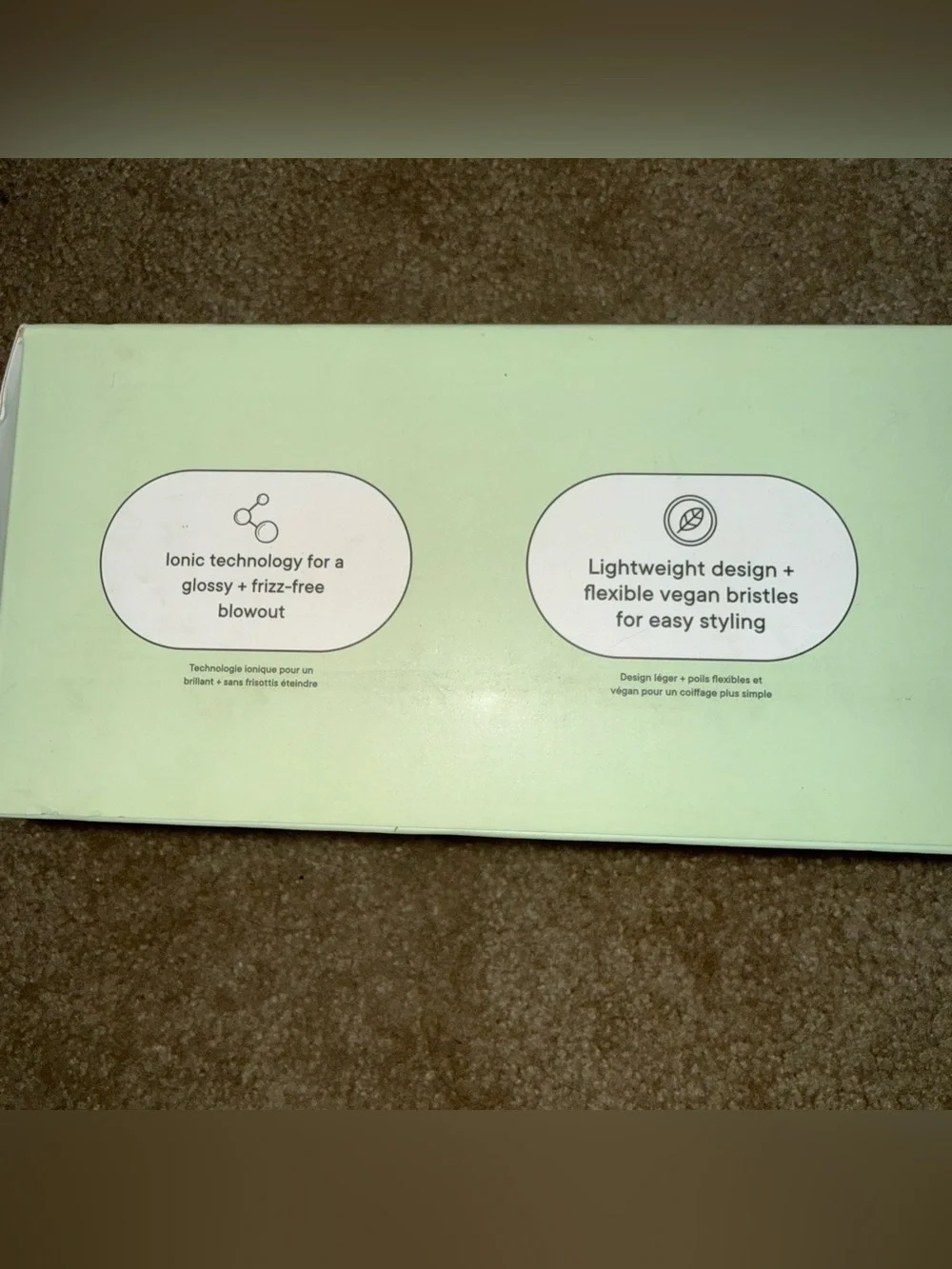Mermade hair Blowout Kit - Mint color.